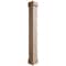 Ekena Millwork Sand Blasted Faux Wood Non-Tapered Square Column Wrap w/ Standard Capital & Base, 18"W x 6'H COLUSD18X072STUF - alternate 1